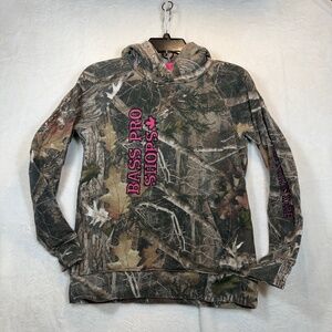 Bass Pro Shop Youth Hoodie Size XL Camo Casual Hunting Fishing